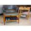 Banc de rangement en similicuir Aavan