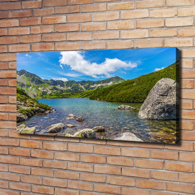 Valley Of The Tatra Mountains - Wrapped Canvas Print