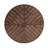 TREXM Patio Dining Table Set for 6, Round Dining Table with 1.96" Umbrella Hole, Outdoor Wooden Patio Furniture Set with Removable Cushions for Garden, Backyard and Pools-1145931785