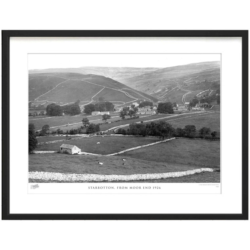 Starbotton, From Moor End 1926 by Francis Frith - Single Picture Frame Print, 40cm H x 50cm W x 2.3cm D