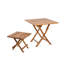 Pamela Teak 36" Folding Square Dining Table