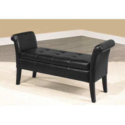 Banc de rangement rembourré Flomaton