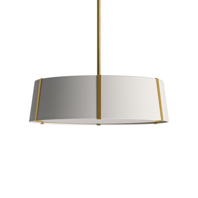Marietta 6 - Light Dimmable Drum Chandelier