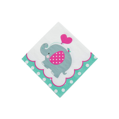 Disposable Paper Birthday Napkins