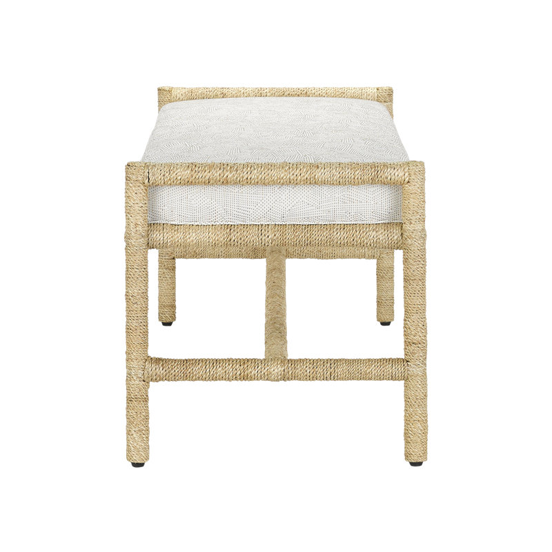 Olisa Upholstered Abstract Bench