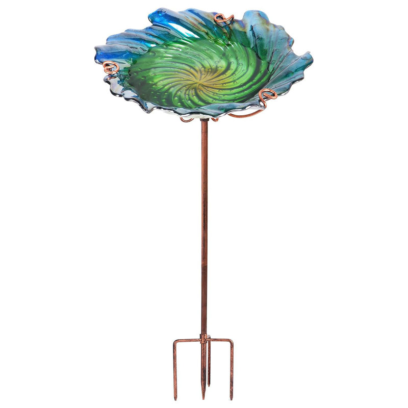 Rex Stake Birdbath