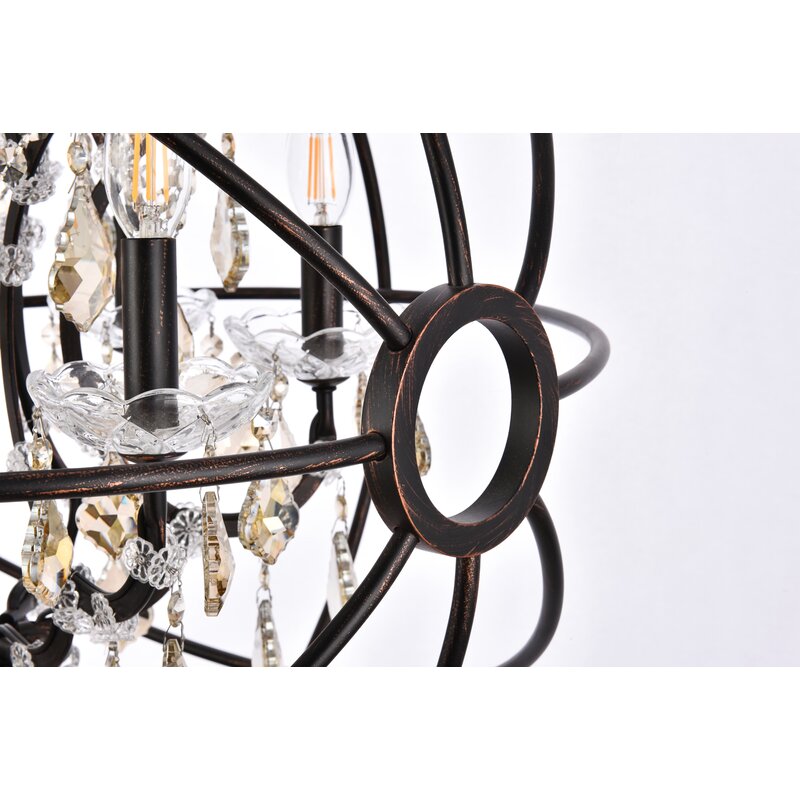 Willa Arlo Interiors Svante 6 - Light Globe Chandelier & Reviews | Wayfair