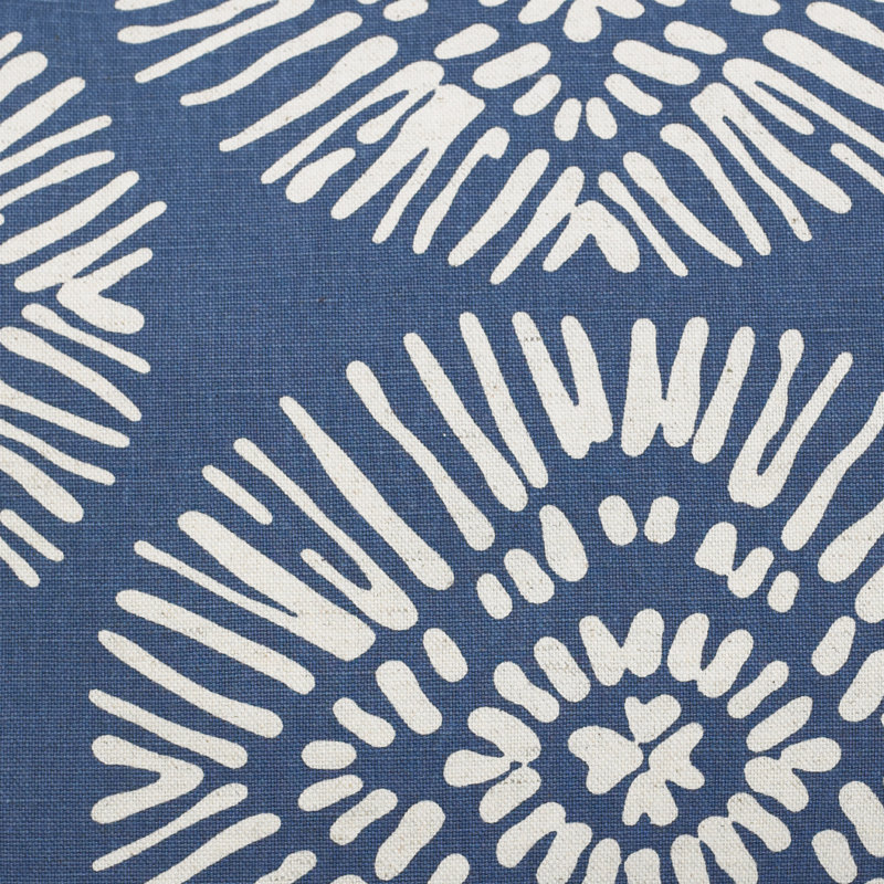  Housse de coussin rectangulaire et insert, H 12 po x l 18 po, Bleu
