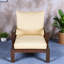 Chaises d'appoint durables en bois d'acacia avec un style moderne pour les espaces extérieurs