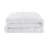 White Brushed Essential King Blanket