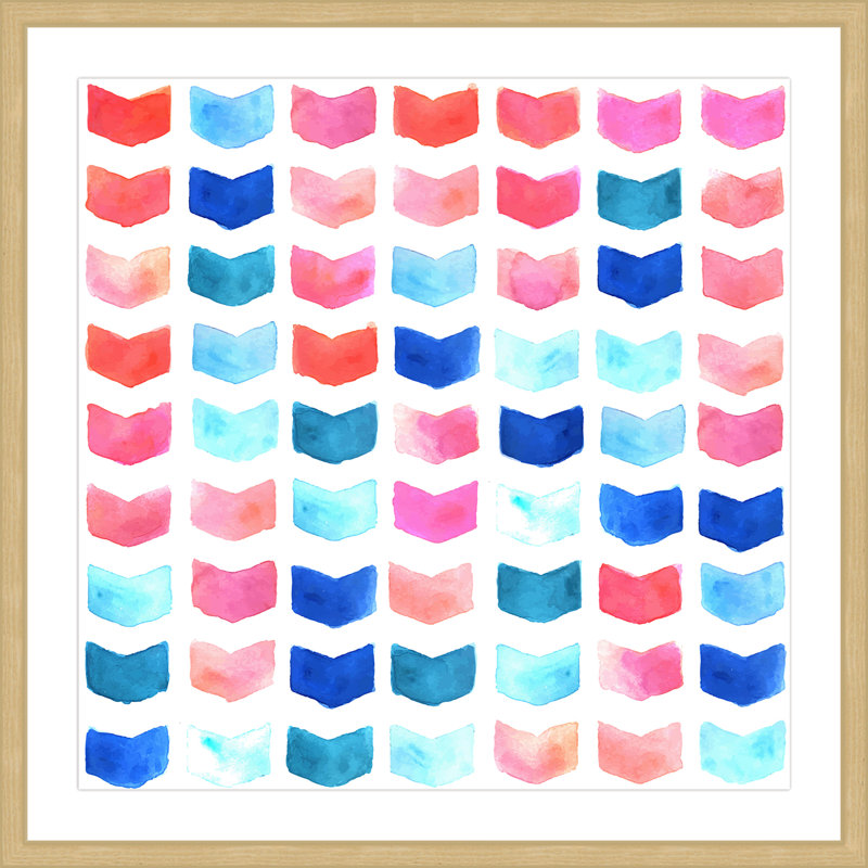 Single Picture Frame Print, 41 x 41cm, Natural