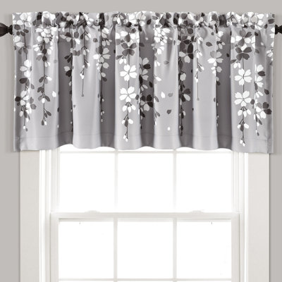 Floral Tailored Window Pelmet
