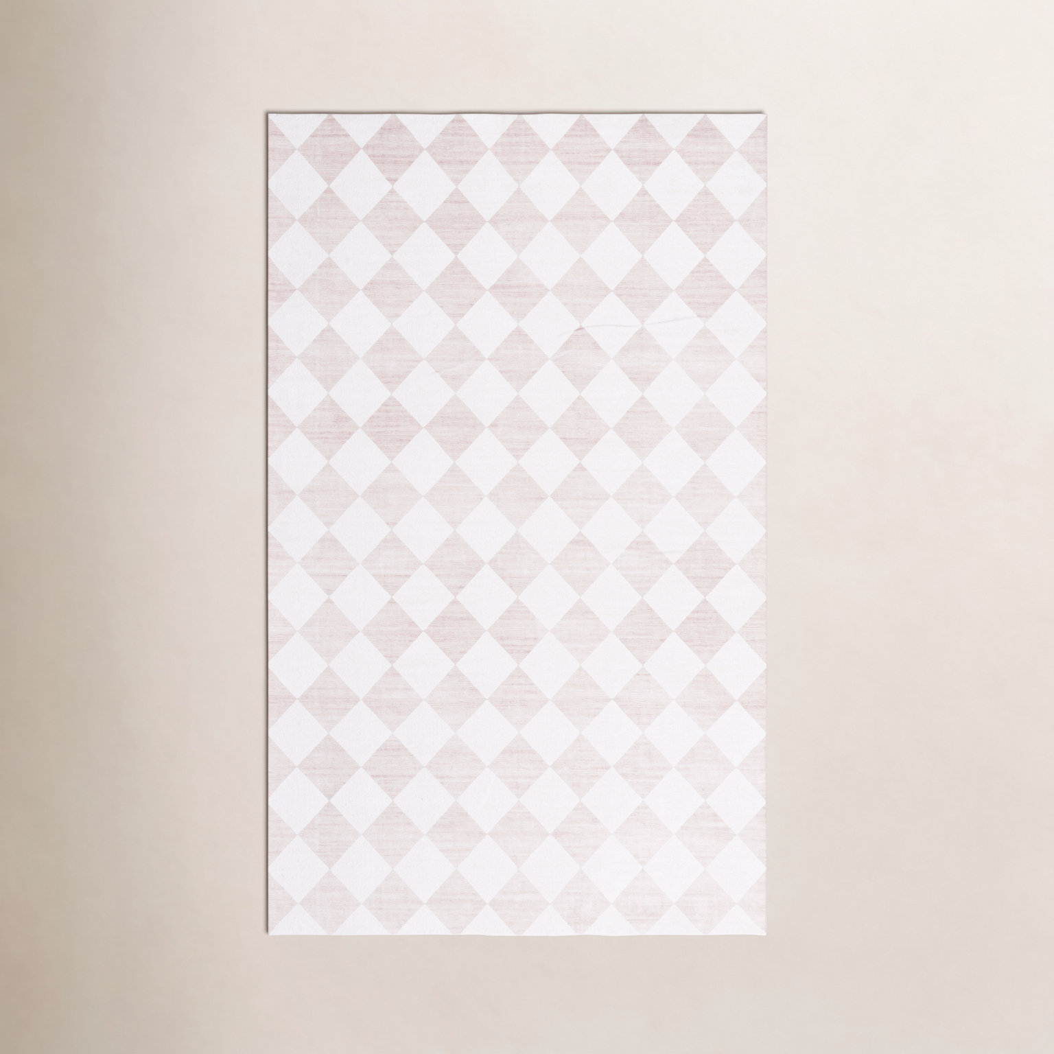 Machine Washable Geometric Rug, Rectangle 5' x 8'