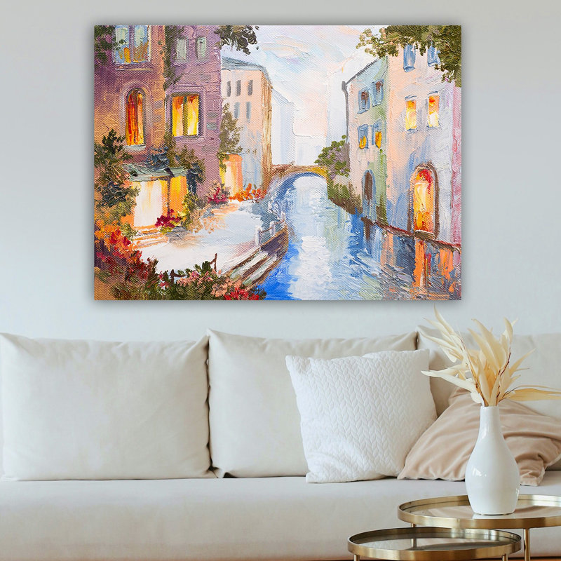 Peinture sur toile tendue
