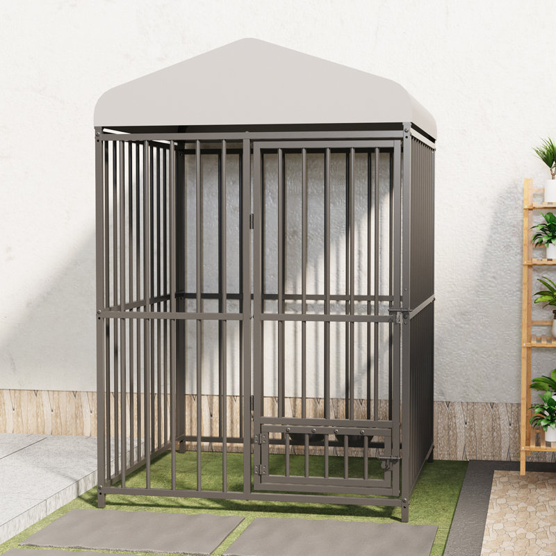 180cm H Metal Yard Kennel
