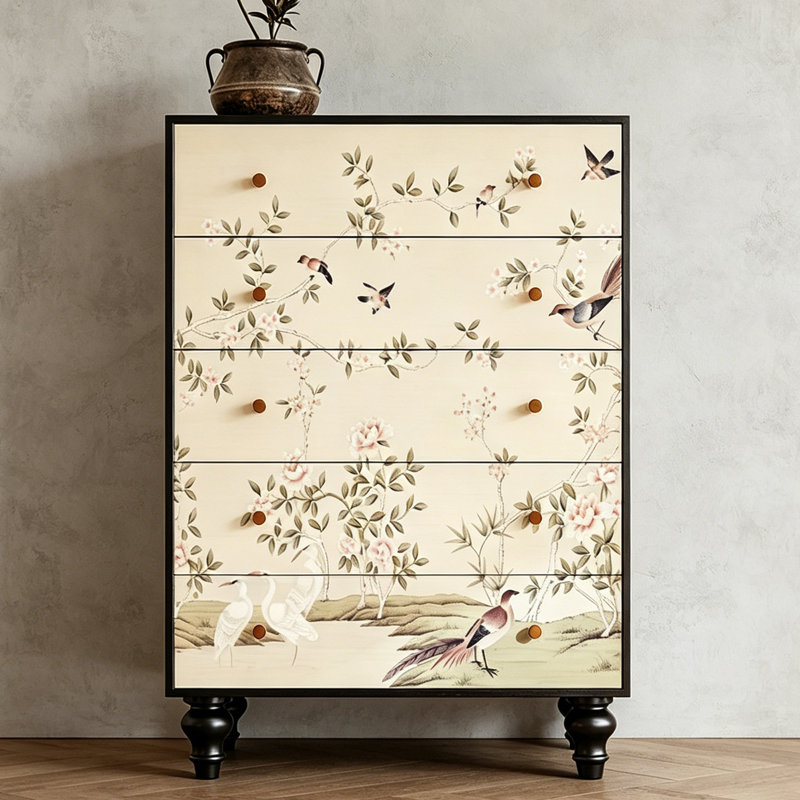 Armoire 5 tiroirs Bird