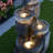 Weather Resistant Floor Fountain with Light