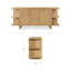 Casey Sideboard Rustic Oak-955651754