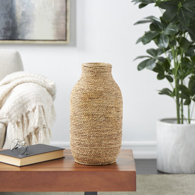 Fez Handmade Seagrass Table Vase