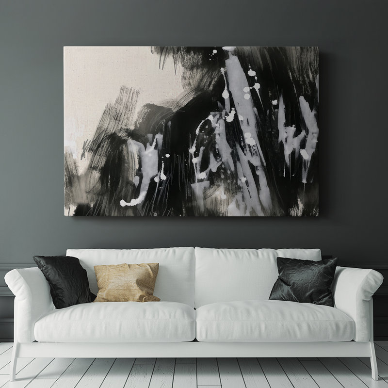 Soft Scale II - Galas enveloppés de galerie, H 12 po x l 18 po