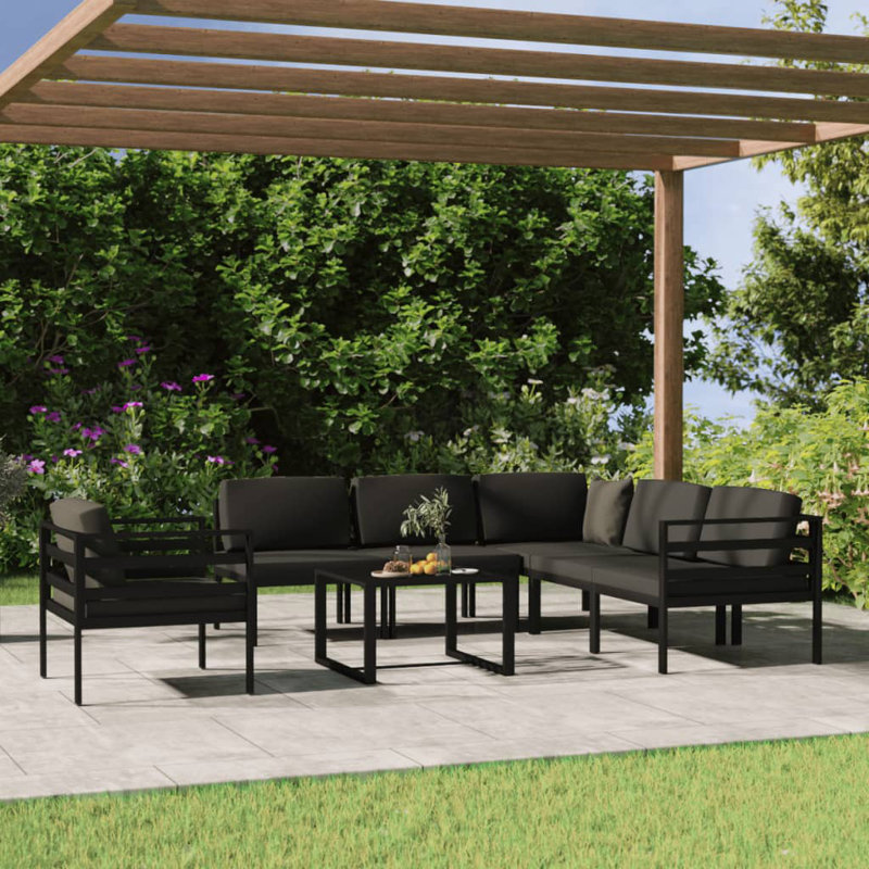 7 Piece Lounge Sectional Seating Group