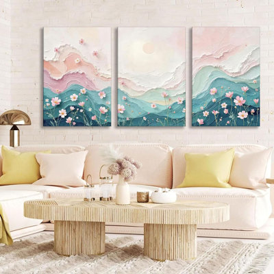 3 Piece Wrapped Canvas Print
