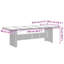 Ensemble bistro Vidaxl gris-1355622751-1355622748