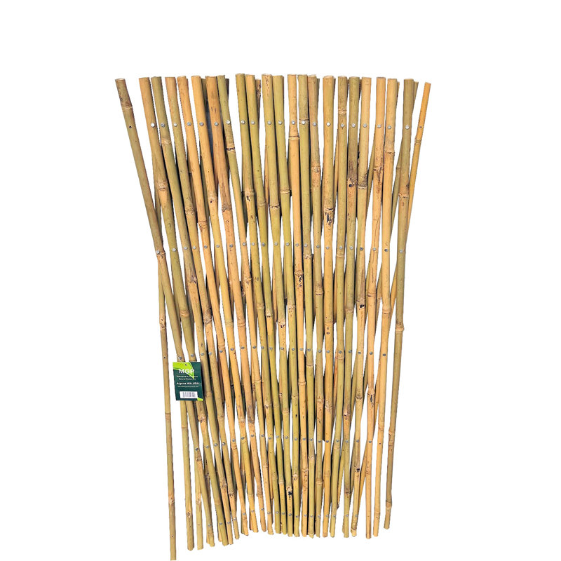 Treillis de clôture en bambou flexible 24 "H, H 36 po x l 60 po x P 60 po