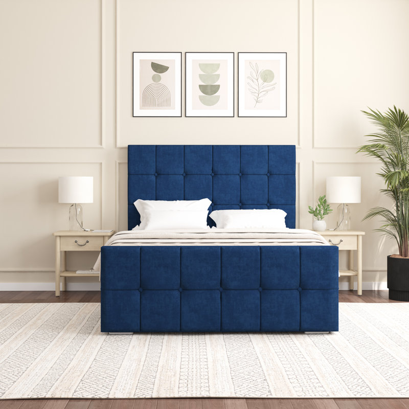 Oakpark Upholstered Bed Frame, Single (3'), Parliament