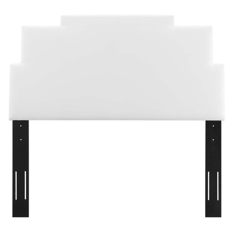 Modway Kasia Performance Velvet Headboard, Twin, White