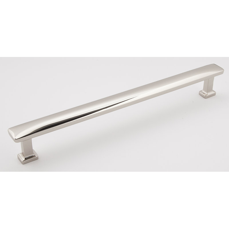 Poignée barre 12 po Cloud, Nickel poli, 18"