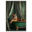 «Elegant Tiger Bath Canvas» par Notoriart-105310133-105310124