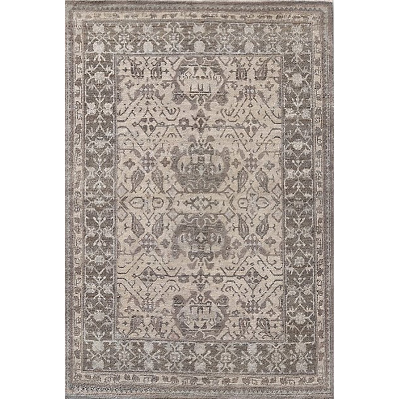 Tapis brun clair Hartstown, Rond 8 pi