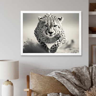«Afrique Cheetahs Speed», reproduction d'art sur toile