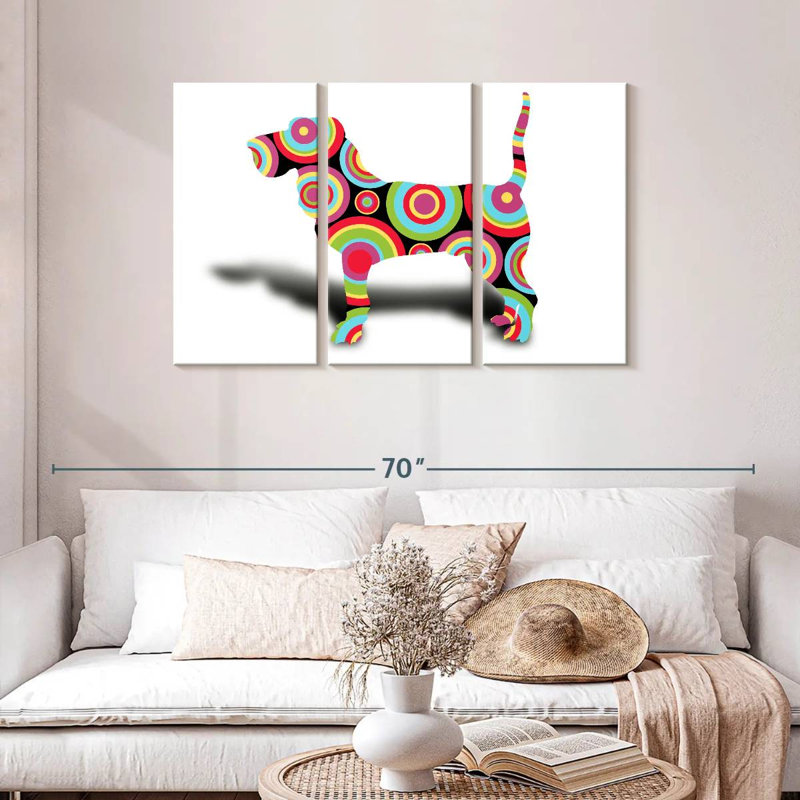 Brampt Dog, 28" H x 45" W