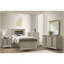 Finition champagne glamour 1pc Commode 4 tiroirs Pieds en acrylique