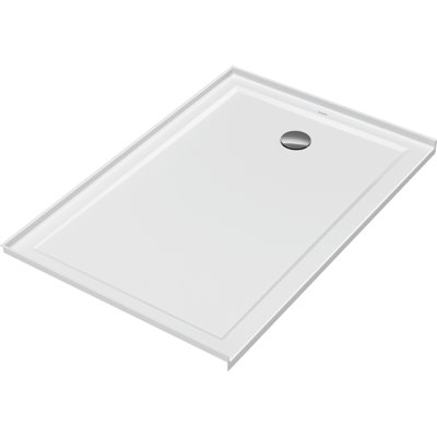 Base de douche à seuil simple Duravit Architec l 36 po x P 60 po