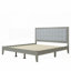 Tête de lit tapissier en bois massif pour lit très grand - aucun sommier nécessaire, robuste et amp; Durable-406706850