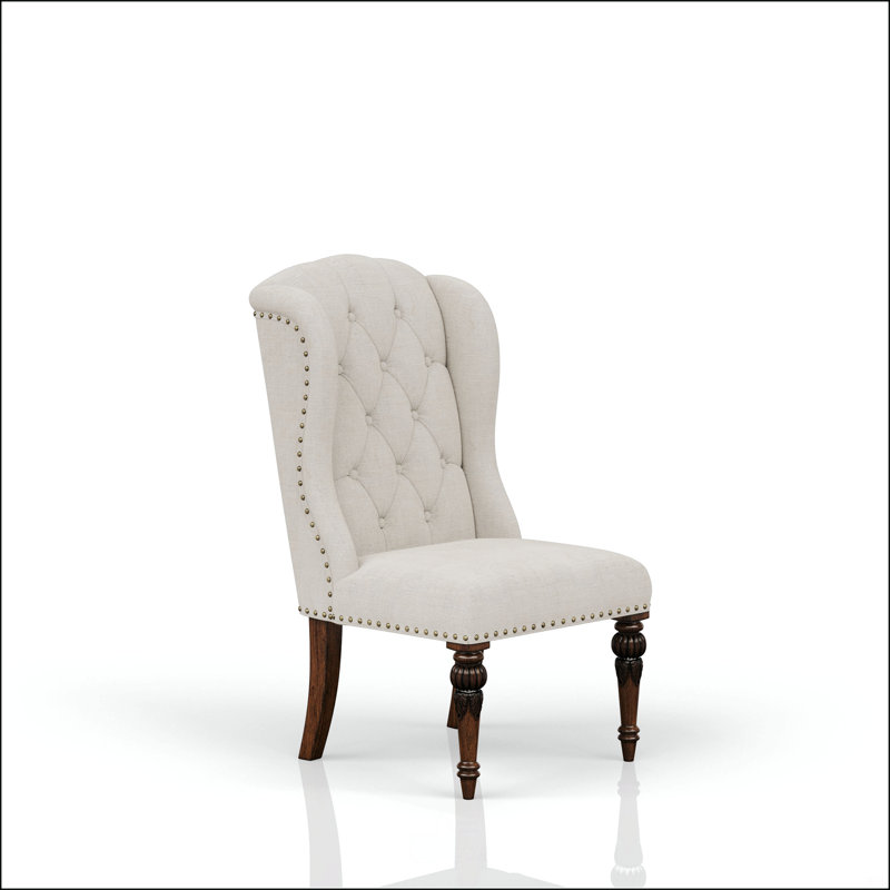 Fauteuil à oreilles rembourré