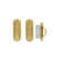 Pocket Door Hardware Passage Set with Edge Pull