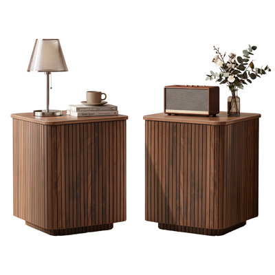 Square End Table Set