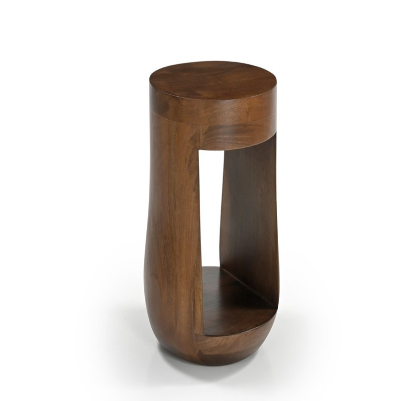 Table d'appoint Asaya, noyer