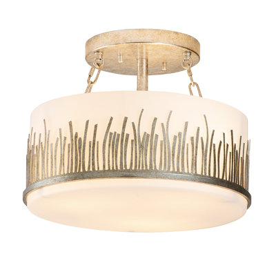 Sawgrass Semi-Flush Light In Gold