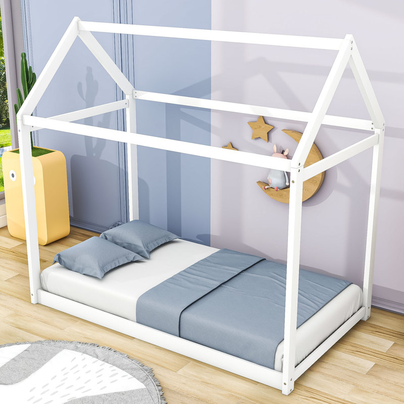 Lit simple Brooklane par Isabelle & Max ™, Blanc
