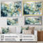«Blue Botanical Garden III - Abstract Botanicals», art mural-59095550-59095495-32095034