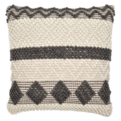 Geometric Cotton Throw Pillow