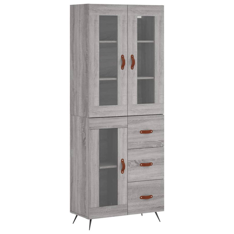 Coveney 69.5cm Sideboard, Grey Sonoma