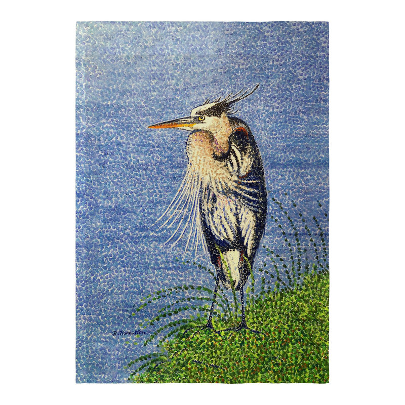 Drapeau de jardin en mélange de polyester 18 po x 13 po Chirezza