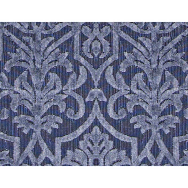 Jakat Damask Area Rug in Blue