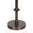 Engles Adjustable Travertine Drink Table